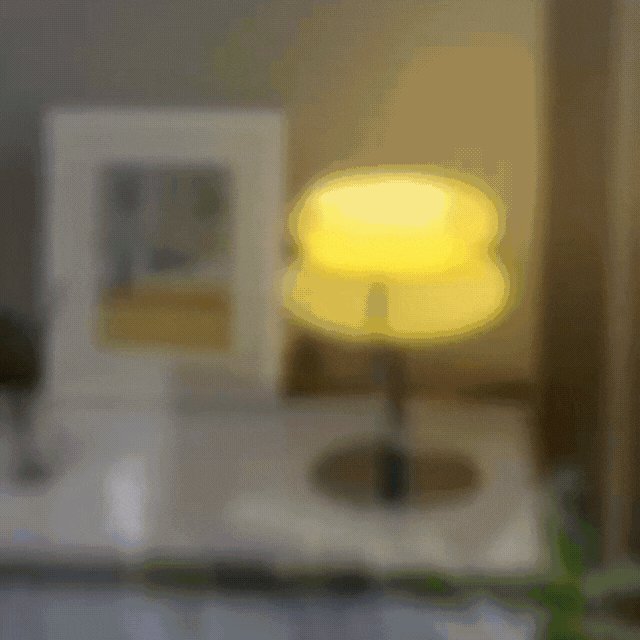 Lisslune | GlamoraLite - Elegant Glass Table Lamp for Your Interior