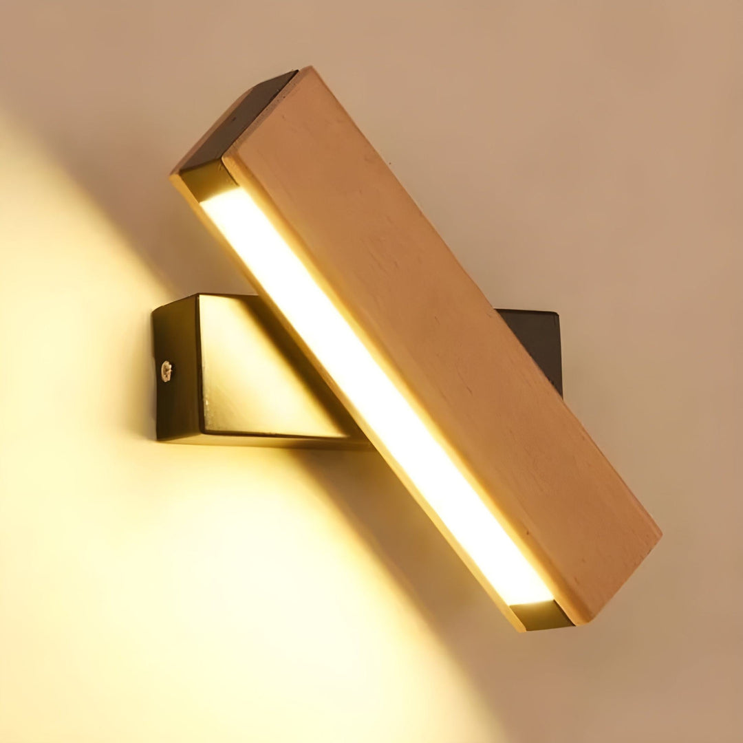 Lisslune | LumeOak - Elegant LED Wood Wall Light