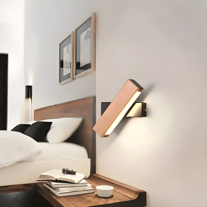 Lisslune | LumeOak - Elegant LED Wood Wall Light