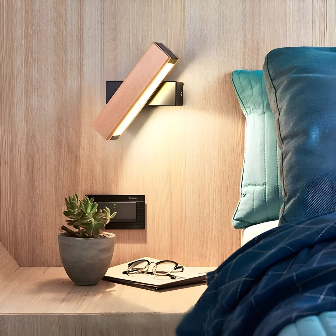 Lisslune | LumeOak - Elegant LED Wood Wall Light