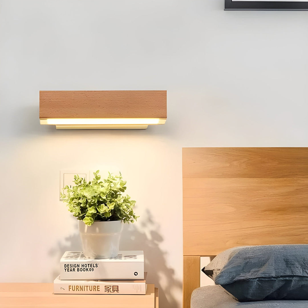 Lisslune | LumeOak - Elegant LED Wood Wall Light