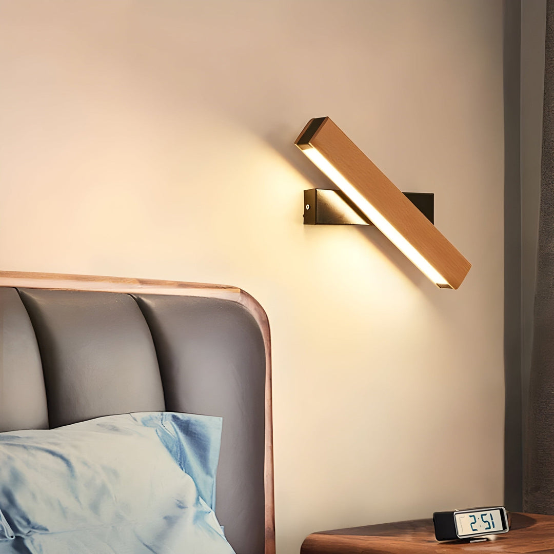 Lisslune | LumeOak - Elegant LED Wood Wall Light