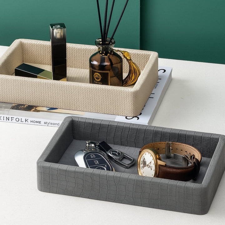 Lisslune | Croc Luxe Organiser Tray Box