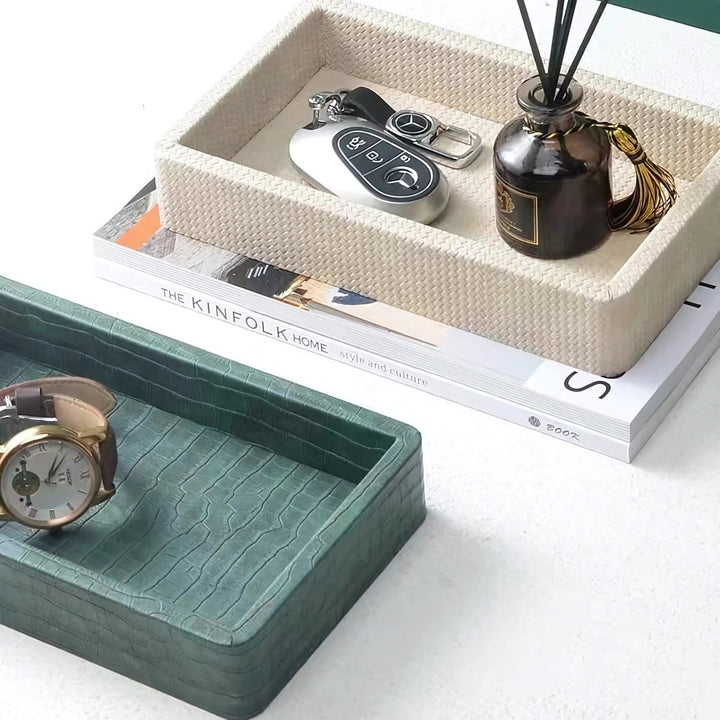 Lisslune | Croc Luxe Organiser Tray Box