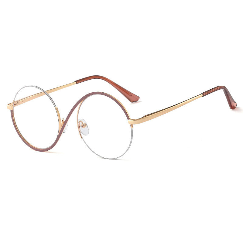 Lisslune | Cross Halbrand Round Glasses 95929