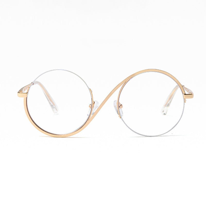 Lisslune | Cross Halbrand Round Glasses 95929