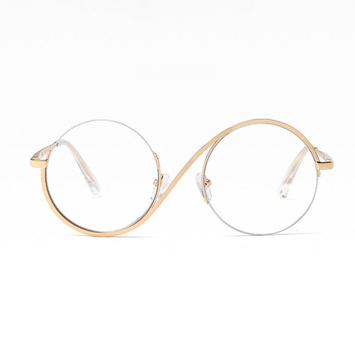 Lisslune | Cross Halbrand Round Glasses 95929