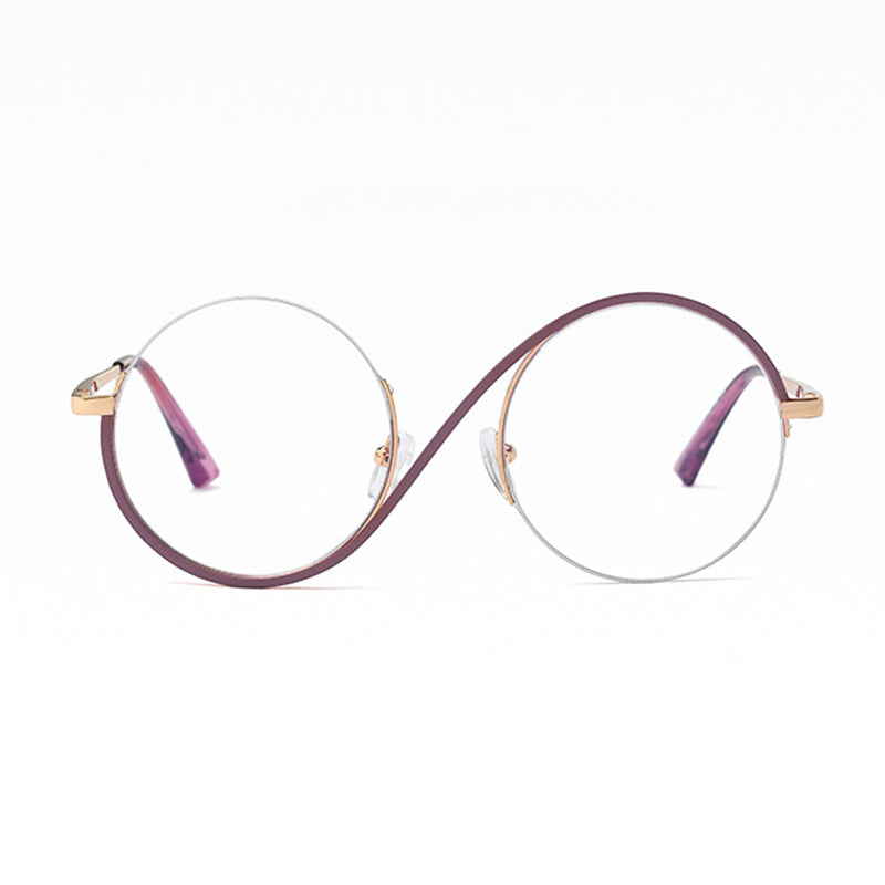 Lisslune | Cross Halbrand Round Glasses 95929