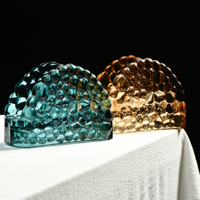 Lisslune | EleganceNap – Stylish napkin holders made of glass