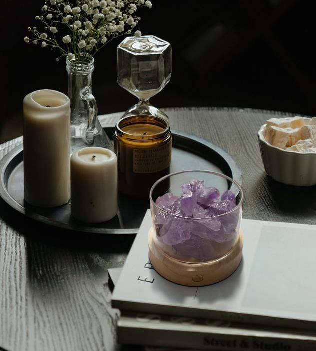 Lisslune | SereniStone Crystal Stone Aromatherapy Diffuser