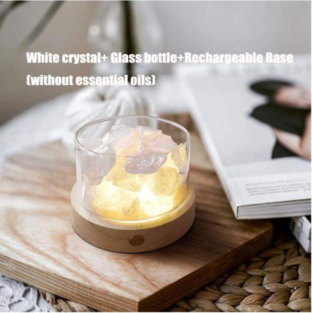 Lisslune | SereniStone Crystal Stone Aromatherapy Diffuser