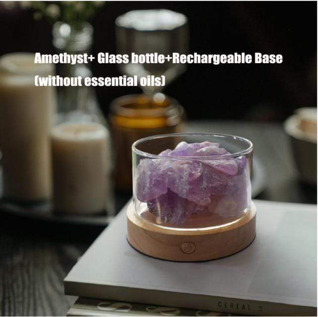 Lisslune | SereniStone Crystal Stone Aromatherapy Diffuser
