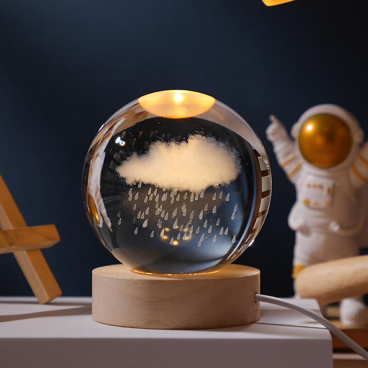 Lisslune | Crystal Ball Night Light