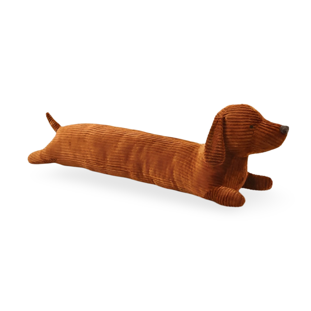 Lisslune | CordoPup Manchester Dachshund Cushion – Soft Cuddle Cushion in Dachshund Shape