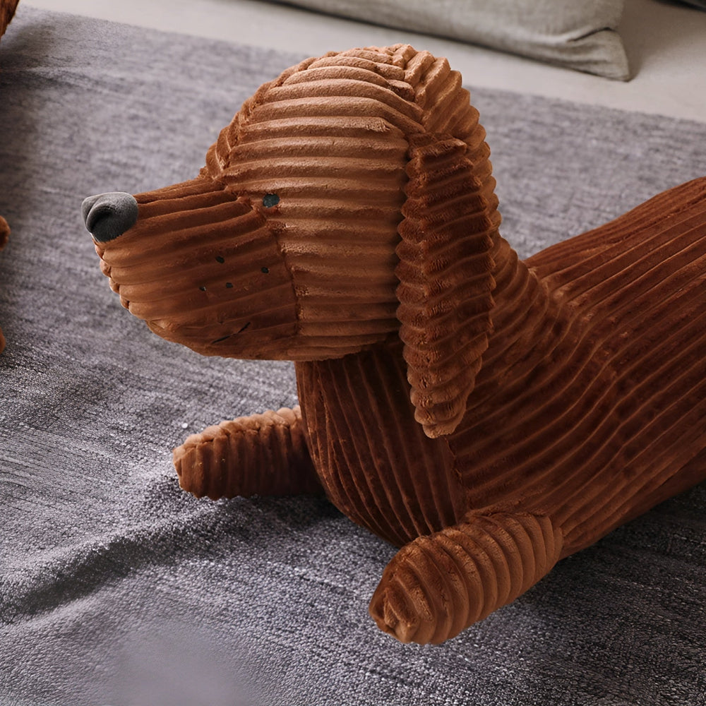 Lisslune | CordoPup Manchester Dachshund Cushion – Soft Cuddle Cushion in Dachshund Shape
