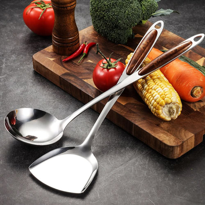 Lisslune | Stainless Steel Kitchen Utensil Set – Durable Cooking Tools