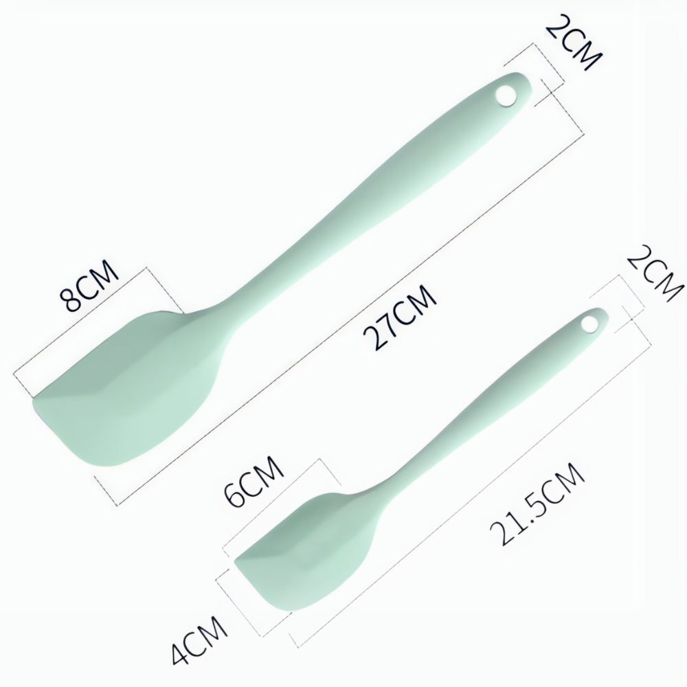 Lisslune | Culina Flexible Silicone Spatulas | 2Pcs Set