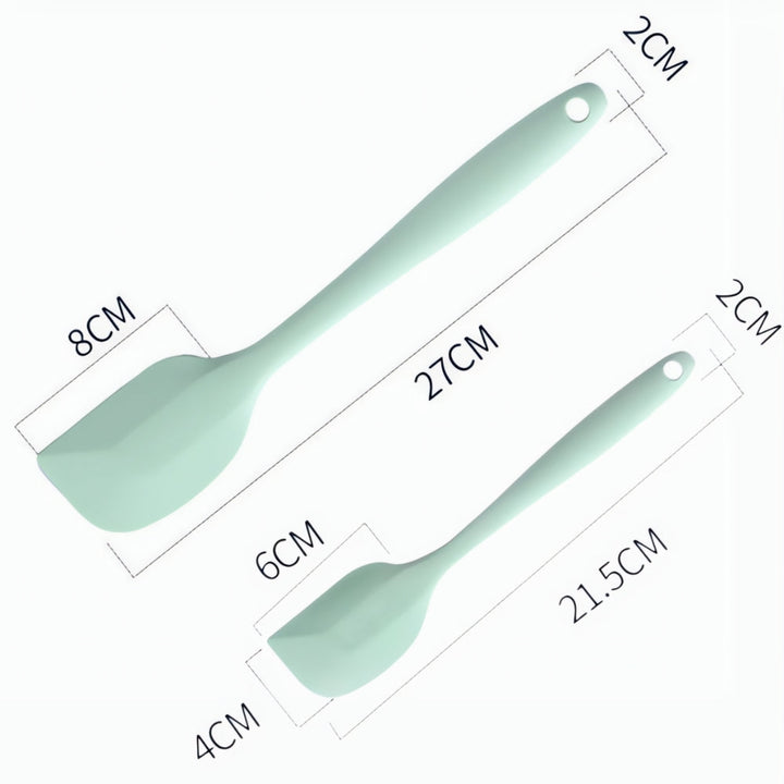 Lisslune | Culina Flexible Silicone Spatulas | 2Pcs Set