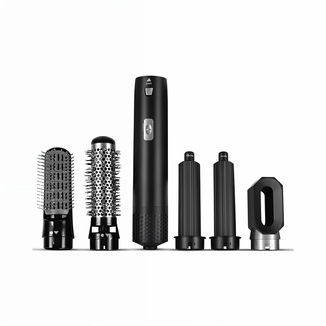 Lisslune | 5-in-1 Hair Dryer with Styling Attachments