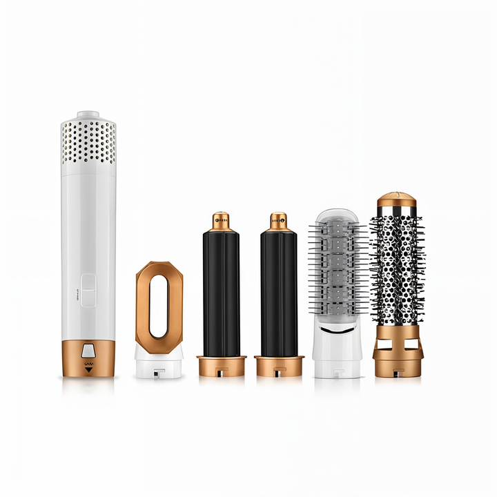 Lisslune | 5-in-1 Hair Dryer with Styling Attachments