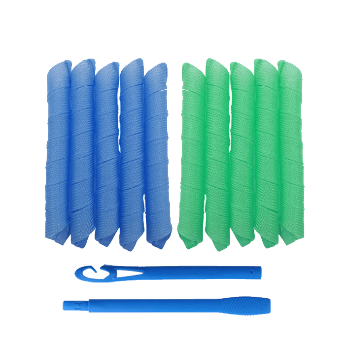 Lisslune | DIY Spiral Curlers for Healthy, Heat-Free Curls