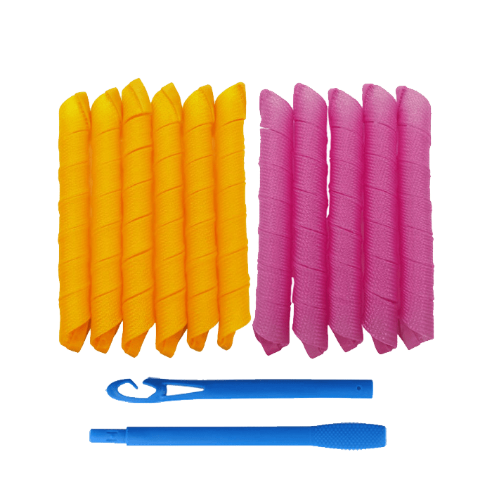 Lisslune | DIY Spiral Curlers for Healthy, Heat-Free Curls