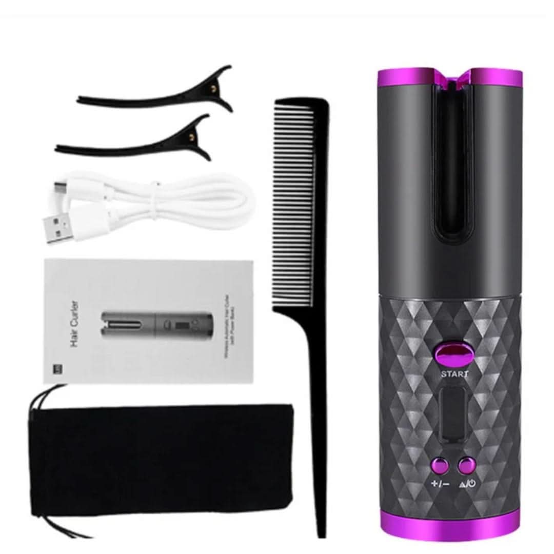 Lisslune | Cordless automatic curling iron for perfect curls anywhere