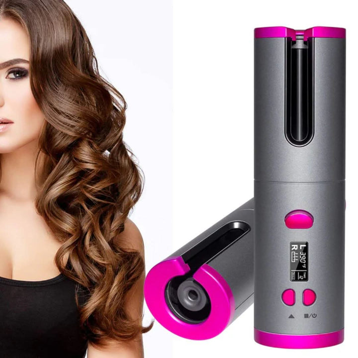 Lisslune | Cordless automatic curling iron for perfect curls anywhere