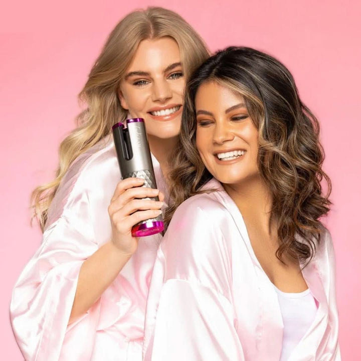 Lisslune | Cordless automatic curling iron for perfect curls anywhere