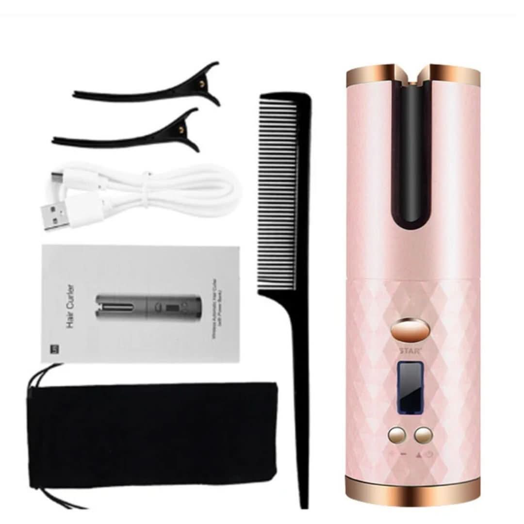 Lisslune | Cordless automatic curling iron for perfect curls anywhere