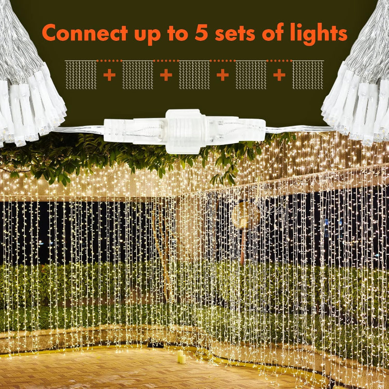 Lisslune | Lamps for curtains with modes and waterproof design