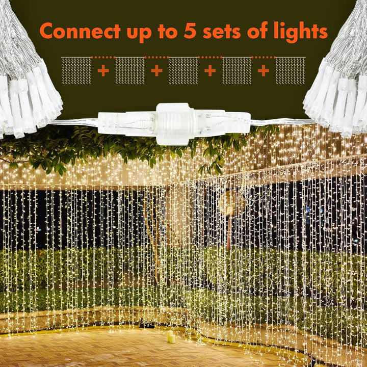 Lisslune | Lamps for curtains with modes and waterproof design