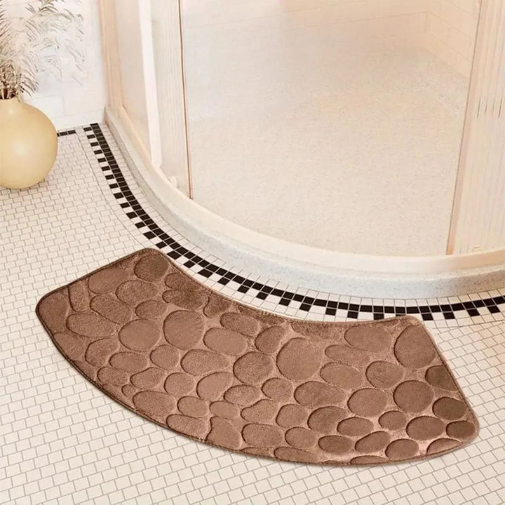 Lisslune | Bath mat with curved design for comfort & safety