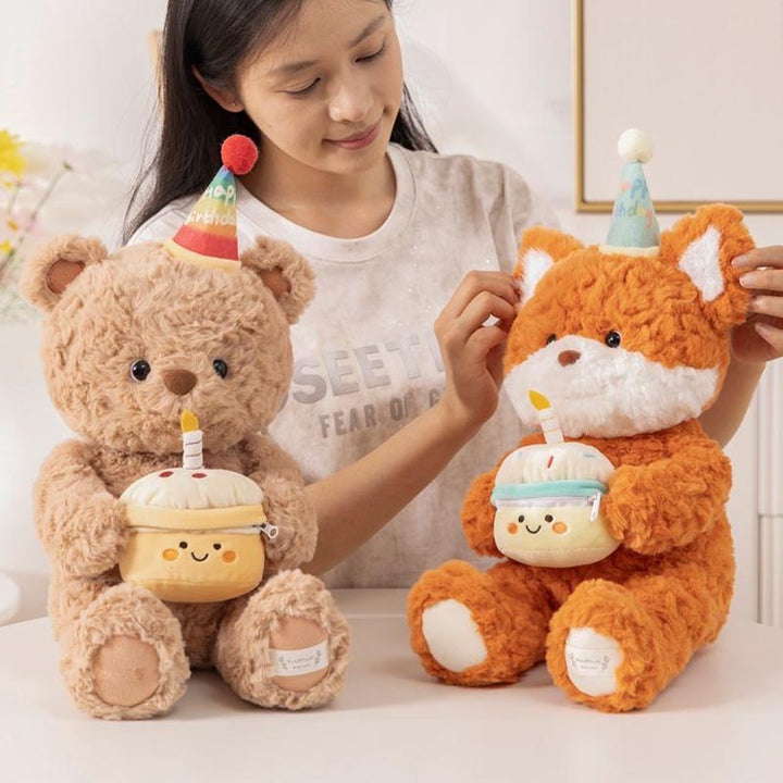 Lisslune | Sweet Birthday Bear Fox Plush