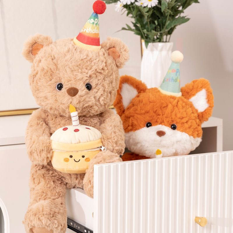 Lisslune | Sweet Birthday Bear Fox Plush