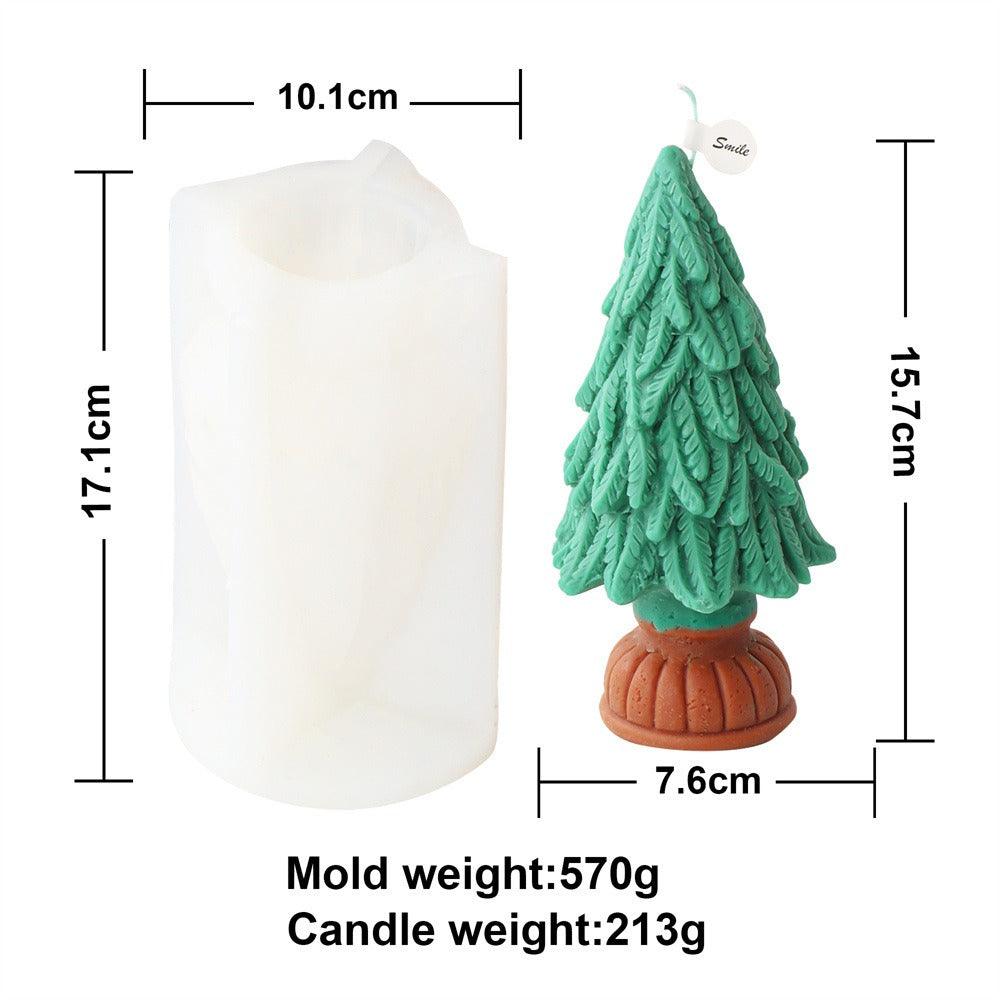Lisslune | Magical Christmas Candle Making Kit with Santa Themed Packaging & Fragrant Decorations
