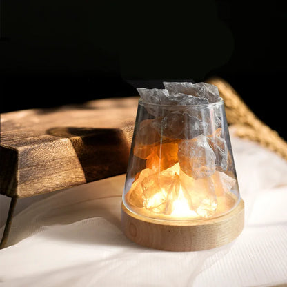 Lisslune | CrimsonEmber – Bright Crystal Table Lamp