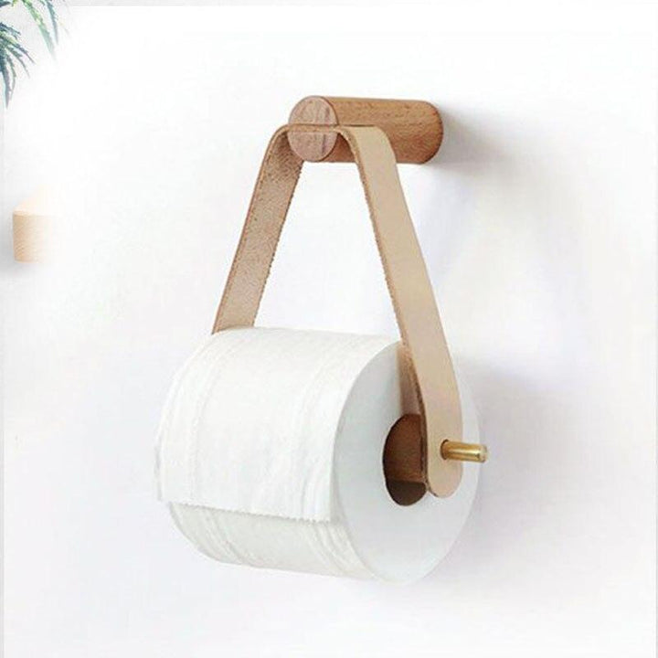 Lisslune | Chic Handcrafted Hemp Rope Toilet Paper Holder - Rustic Farmhouse Aesthetic