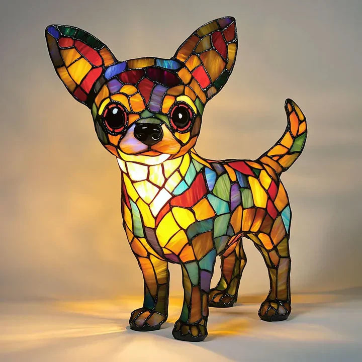 Lisslune | Lumidog Handmade Glowing Dog Lamp – Ambient Lighting and Gift