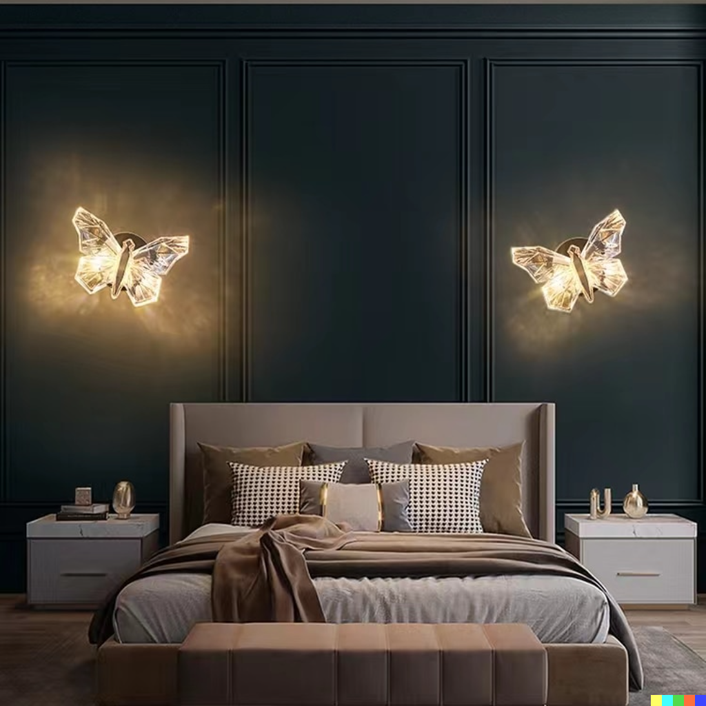 Lisslune | Nordic Butterfly Wall Lamp