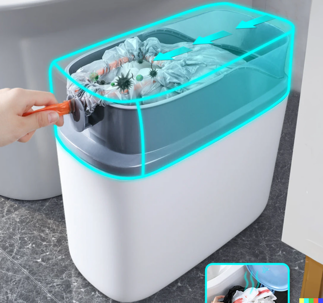 Lisslune | Automatic Packaging Large Trash Can