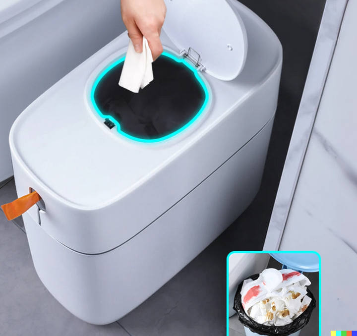 Lisslune | Automatic Packaging Large Trash Can