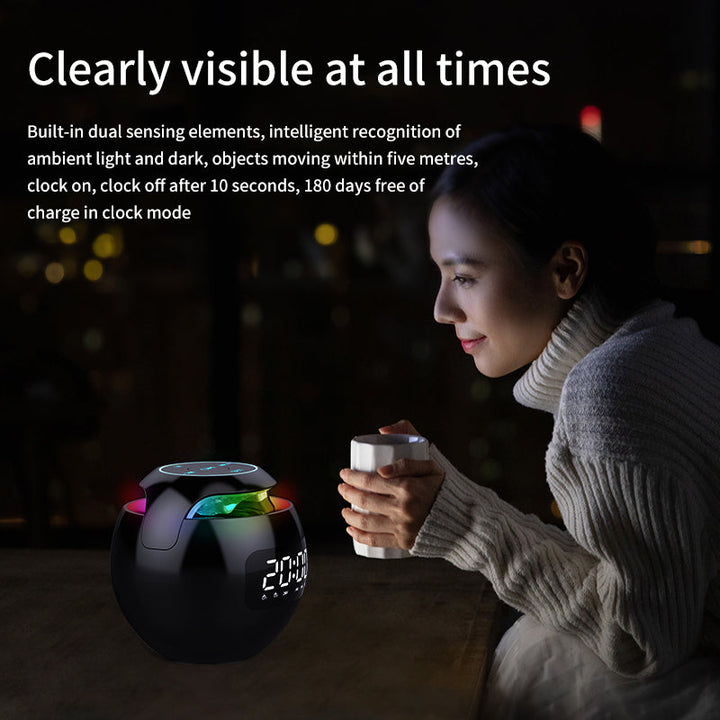 Lisslune | Watch Colorful Bluetooth Speaker, Vibrant Sound, Compact Design – Your Portable Audio Companion!