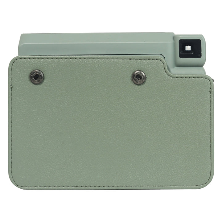 Lisslune | For FUJIFILM Instax WIDE 400 Full Body Leather Bag with Shoulder Strap (Green)