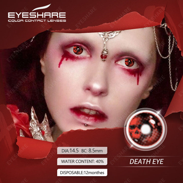 Rynx Cosplay Death Eye 14.5mm 1 pair | 1 year
