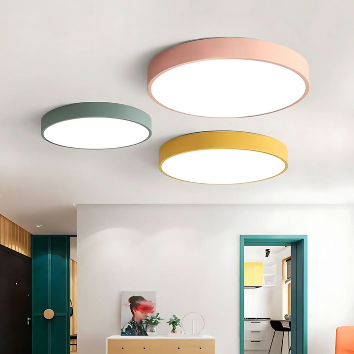 Lisslune | Delos – Scandinavian Wooden LED Ceiling Light | Modern Energy-Efficient Interior Lighting