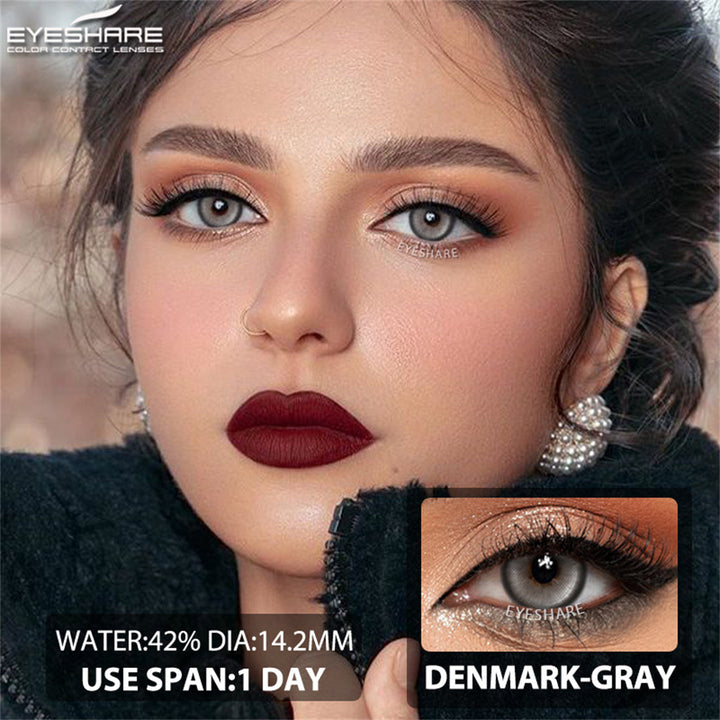 Rynx Denmark Gray 1 Day Use I 14.2mm, 10 pcs = 5 pairs