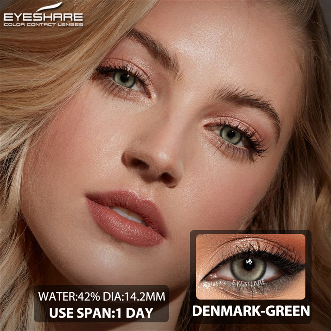 Rynx Denmark Green 1 Day Use I 14.2 mm, 10 pcs = 5 pairs