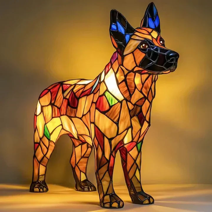 Lisslune | Lumidog Handmade Glowing Dog Lamp – Ambient Lighting and Gift