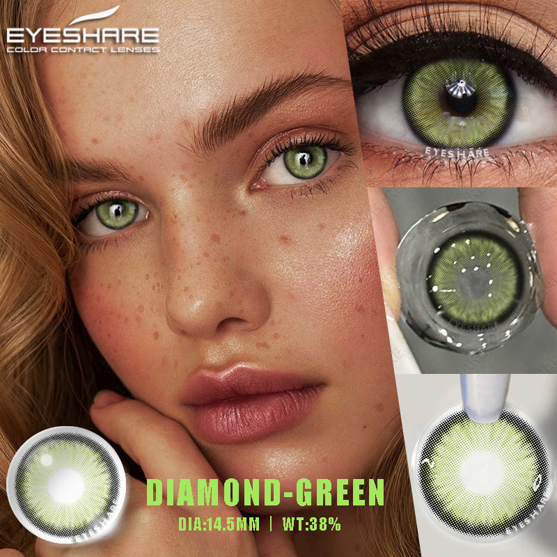 Rynx Diamond Green 14.5mm 1 Pair | 1 Year